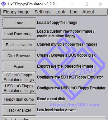 HxC Floppy Emulator(软盘模拟工具) v2.2.2.7 HxC Floppy Emulator(软盘模拟工具) v2.2.2.7