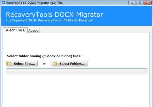 RecoveryTools DOCX Migrator v3.3