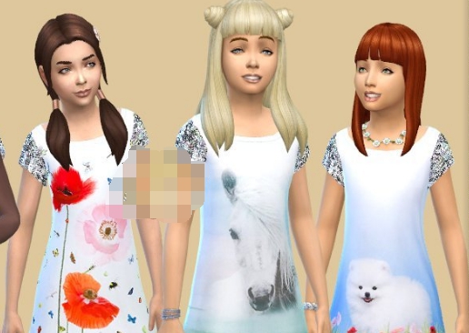 模拟人生4多风格印花连衣裙MOD v3.28 模拟人生4多风格印花连衣裙MOD v3.28