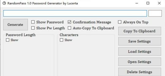 RandomPass v1.6 RandomPass v1.6
