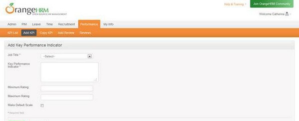OrangeHRM(人力资源管理系统) v4.12 OrangeHRM(人力资源管理系统) v4.12