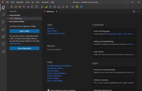 HUAWEI LiteOS Studio(华为集成开发工具) v1.45.10