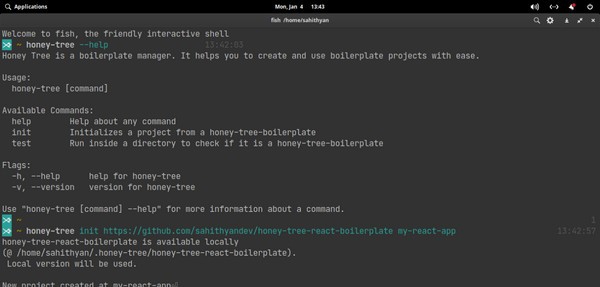 Honey Tree(样板代码管理工具) v0.0.6 Honey Tree(样板代码管理工具) v0.0.6
