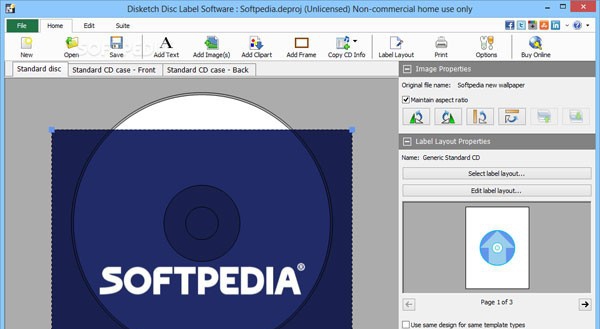 NCH Disketch Disc Label(光盘标签软件) v6.26 NCH Disketch Disc Label(光盘标签软件) v6.26