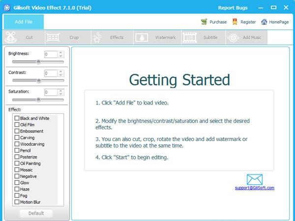 GiliSoft Video Effect(视频特效软件) v7.1.5 GiliSoft Video Effect(视频特效软件) v7.1.5