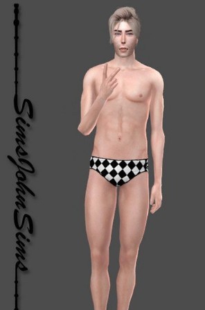 模拟人生4男士方格子泳裤MOD v1.56 模拟人生4男士方格子泳裤MOD v1.56