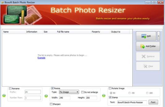 Boxoft Batch Photo Resizer v1.8 Boxoft Batch Photo Resizer v1.8