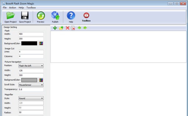 Boxoft Flash Zoom Magic(图片浏览软件) v1.1.5 Boxoft Flash Zoom Magic(图片浏览软件) v1.1.5