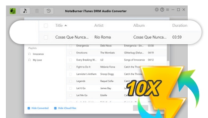 NoteBurner iTunes DRM Audio Converter v4.7 NoteBurner iTunes DRM Audio Converter v4.7