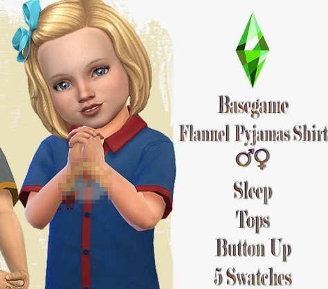 模拟人生4法兰绒睡衣衬衫MOD v3.42 模拟人生4法兰绒睡衣衬衫MOD v3.42