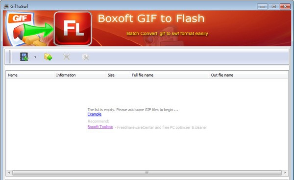 Boxoft GIF To Flash(视频格式转换器) v1.2.2 Boxoft GIF To Flash(视频格式转换器) v1.2.2