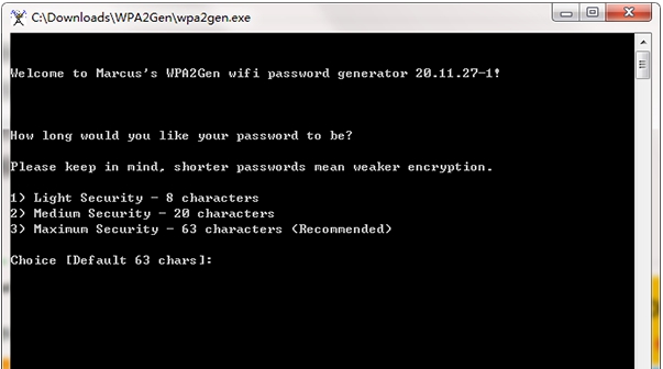 WPA2Gen(wifi密码生成器) v20.11.31 WPA2Gen(wifi密码生成器) v20.11.31