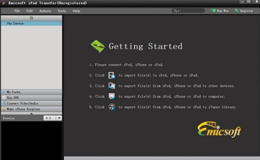 Emicsoft iPad Transfer v5.1.21 Emicsoft iPad Transfer v5.1.21