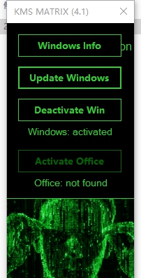 KMS Matrix(windows/office激活工具) v5.11