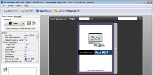 Boxoft Free Flash Book Creator v3.6 Boxoft Free Flash Book Creator v3.6
