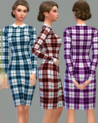 模拟人生4中世纪风格格子服装MOD v1.92 模拟人生4中世纪风格格子服装MOD v1.92