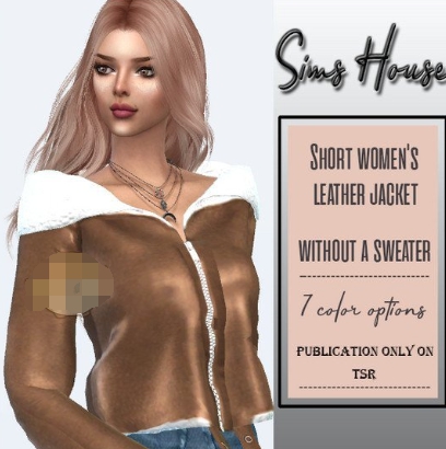 模拟人生4女性绒毛帅气皮衣MOD v3.9 模拟人生4女性绒毛帅气皮衣MOD v3.9