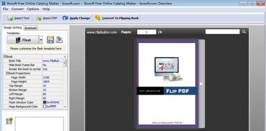 Boxoft Free Online Catalog Maker v3.5 Boxoft Free Online Catalog Maker v3.5