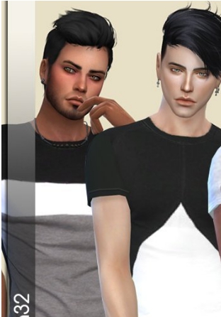 模拟人生4男性黑白色简洁t恤MOD v2.81 模拟人生4男性黑白色简洁t恤MOD v2.81