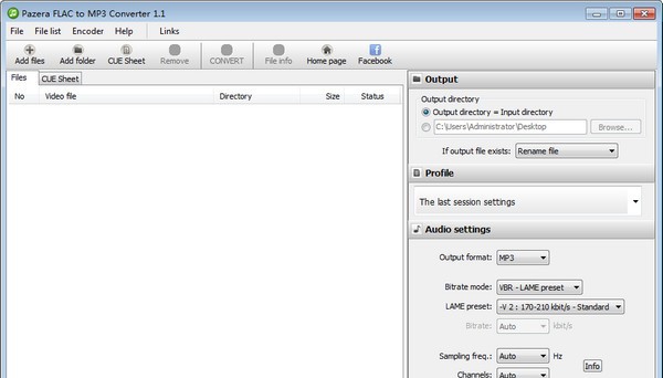 Pazera FLAC to MP3 Converter(FLAC转MP3转换器) v1.6 Pazera FLAC to MP3 Converter(FLAC转MP3转换器) v1.6