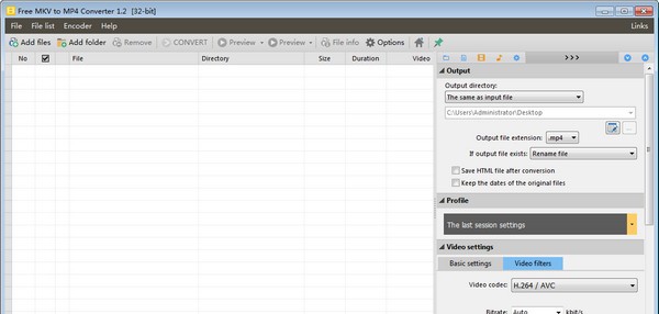 Free MKV to MP4 Converter(MKV转MP4转换器) v1.6 Free MKV to MP4 Converter(MKV转MP4转换器) v1.6