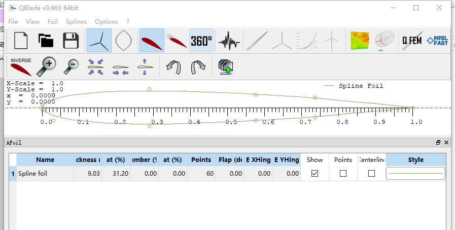 QBlade(风力发电机计算软件) v0.96.8 QBlade(风力发电机计算软件) v0.96.8