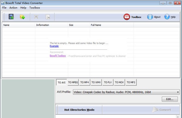 Boxoft Total Video Converter(AVI转换器) v1.4 Boxoft Total Video Converter(AVI转换器) v1.4
