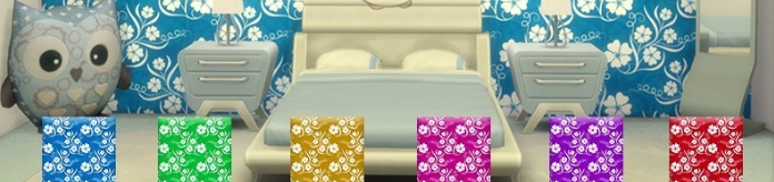 模拟人生4清爽印花壁纸MOD v2.49 模拟人生4清爽印花壁纸MOD v2.49