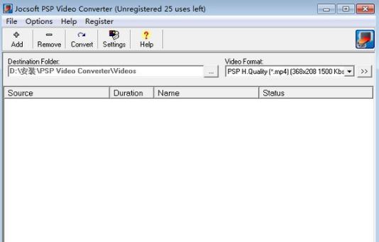 Jocsoft PSP Video Converter(PSP视频格式转换) v1.1.6.5 Jocsoft PSP Video Converter(PSP视频格式转换) v1.1.6.5