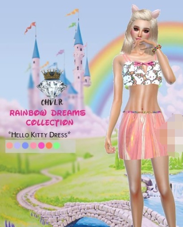 模拟人生4Hello Kitty可爱服装MOD v1.70 模拟人生4Hello Kitty可爱服装MOD v1.70