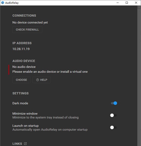 AudioRelay(手机当电脑音箱) v0.9.8 AudioRelay(手机当电脑音箱) v0.9.8