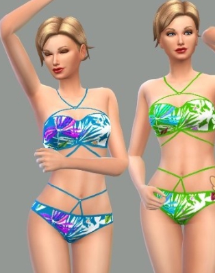 模拟人生4热带印花泳装MOD v3.12 模拟人生4热带印花泳装MOD v3.12