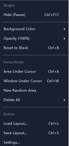 CinemaDrape(桌面关灯软件) v2.7 CinemaDrape(桌面关灯软件) v2.7