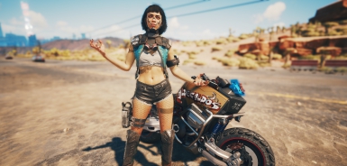 赛博朋克2077女V流浪者主题服装MOD v1.34 赛博朋克2077女V流浪者主题服装MOD v1.34