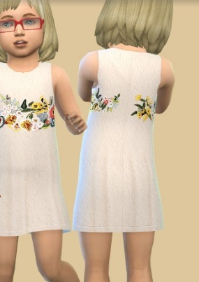 模拟人生4小女孩美丽鲜花服装MOD v3.45 模拟人生4小女孩美丽鲜花服装MOD v3.45