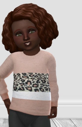 模拟人生4幼儿豹纹印花上衣MOD v2.77 模拟人生4幼儿豹纹印花上衣MOD v2.77