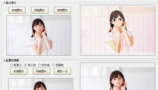 人脸动漫化人脸属性编辑 v1.5