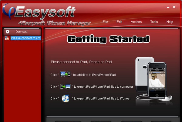 4Easysoft iPhone Manager(文件管理软件) v3.1.42 4Easysoft iPhone Manager(文件管理软件) v3.1.42