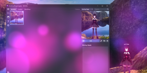 桌面萌娘2魔法引擎 v2.5 桌面萌娘2魔法引擎 v2.5