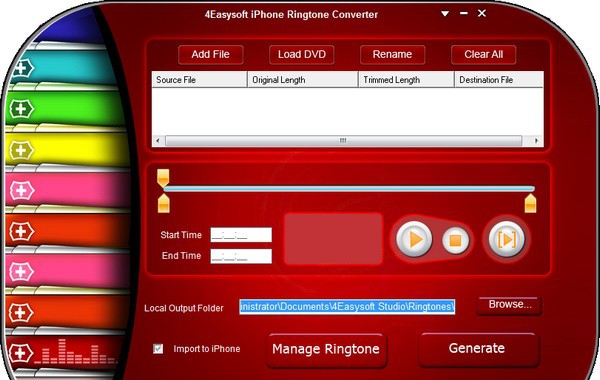4Easysoft iPhone Ringtone Converter(手机铃声转换器) v3.3.25 4Easysoft iPhone Ringtone Converter(手机铃声转换器) v3.3.25