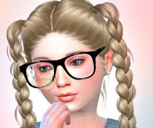 模拟人生4女孩时尚眼镜框MOD v1.54 模拟人生4女孩时尚眼镜框MOD v1.54