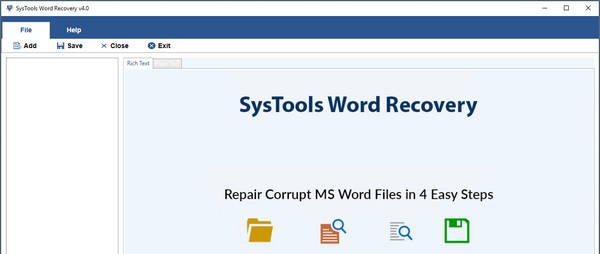 SysTools Docx Repair(文档修复软件) v4.6 SysTools Docx Repair(文档修复软件) v4.6