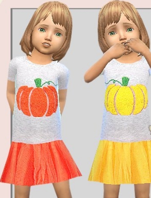模拟人生4幼儿的南瓜服装MOD v2.34 模拟人生4幼儿的南瓜服装MOD v2.34