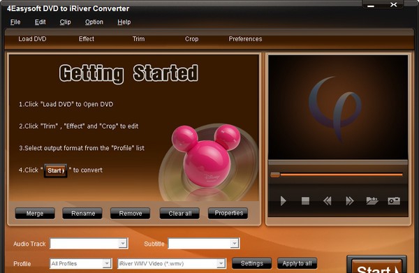 4Easysoft DVD to iRiver Converter(DVD视频转换工具) v3.2.25 4Easysoft DVD to iRiver Converter(DVD视频转换工具) v3.2.25