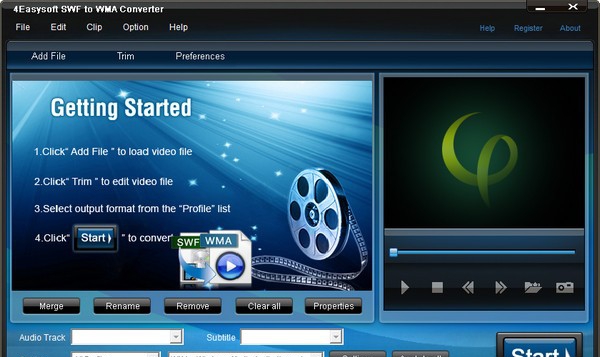 4Easysoft SWF to WMA Converter(SWF至WMA转换器) v3.2.27 4Easysoft SWF to WMA Converter(SWF至WMA转换器) v3.2.27
