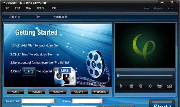 4Easysoft TS to MP3 Converter(TS转MP3音频转换器) v3.2.25 4Easysoft TS to MP3 Converter(TS转MP3音频转换器) v3.2.25