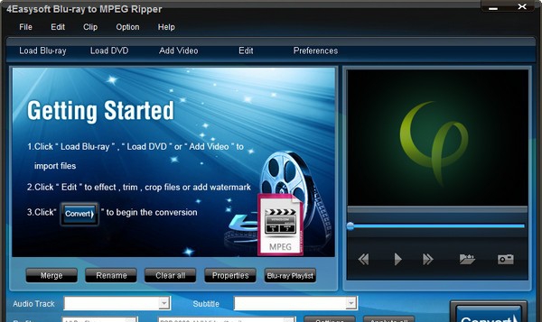 4Easysoft Blu-ray to MPEG Ripper(视频处理软件) v3.1.38
