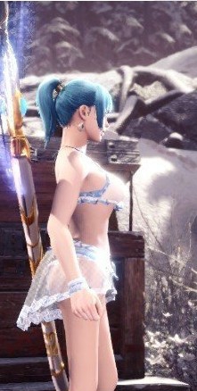 怪物猎人世界冰原薄纱紧身泳装MOD v2.8 怪物猎人世界冰原薄纱紧身泳装MOD v2.8