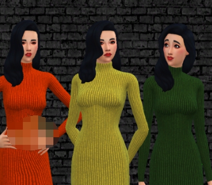 模拟人生470年代毛衣长裙MOD v2.12 模拟人生470年代毛衣长裙MOD v2.12