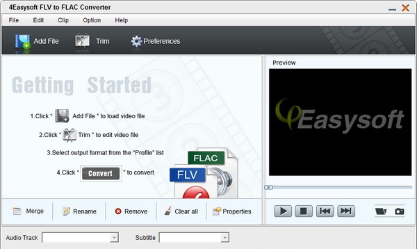 4Easysoft FLV to FLAC Converter(FLV转FLAC音频转换器) v3.2.30 4Easysoft FLV to FLAC Converter(FLV转FLAC音频转换器) v3.2.30